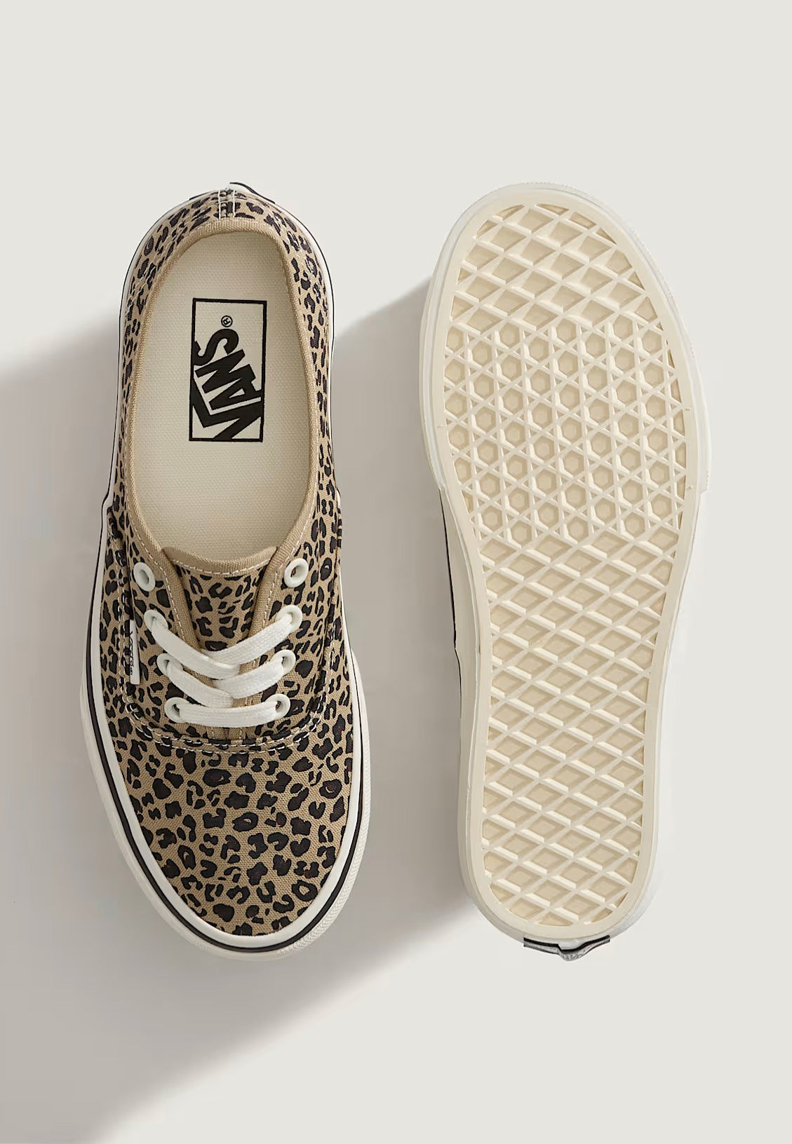 Vans - Authentic Black/Leopard - Girl Shoes | Women-Image