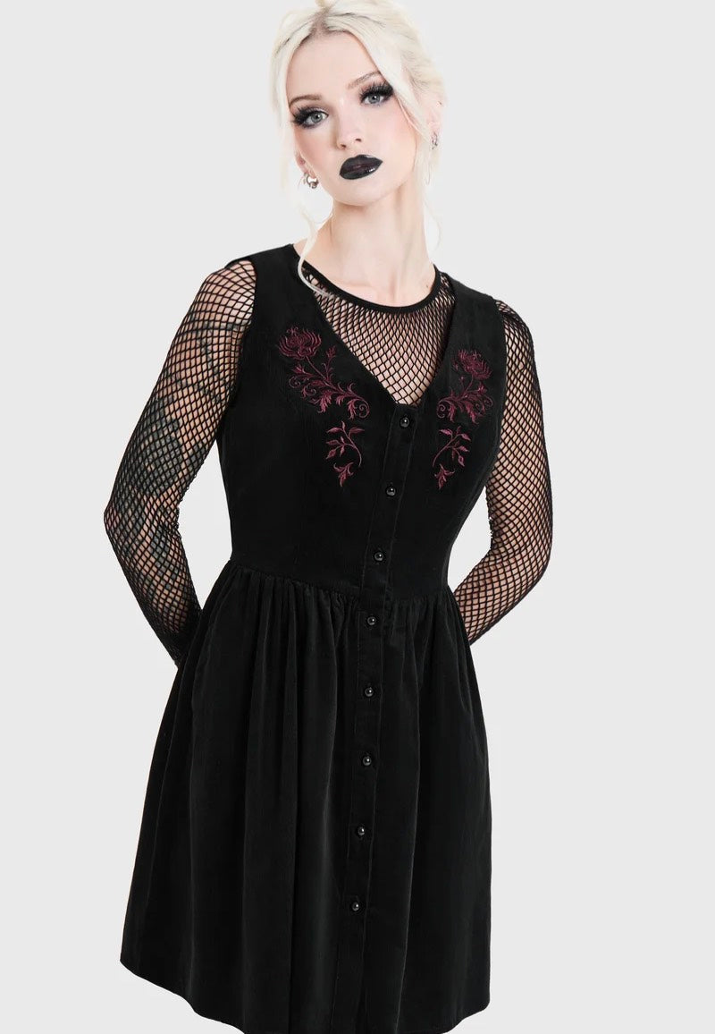 Killstar Avery's Reign Mini Black Kleid | Women-Image