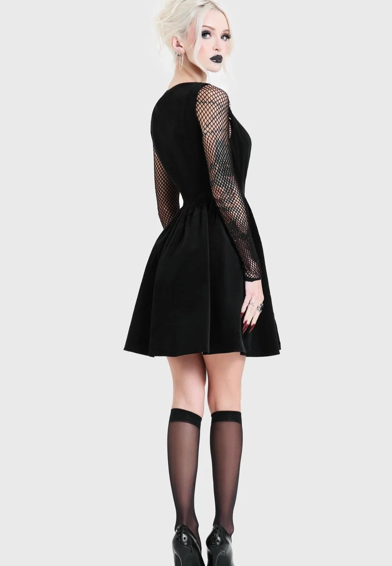 Killstar Avery's Reign Mini Black Kleid | Women-Image