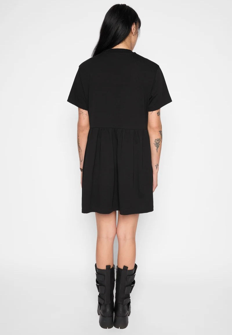 Mary Wyatt Azra Smock Black Jurke | Women-Image
