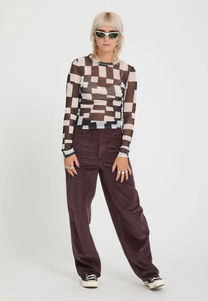 Volcom - FA Carrau Mesh White - Longsleeve | Women-Image