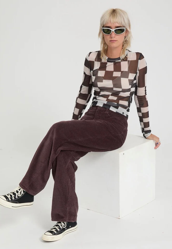 Volcom - FA Carrau Mesh White - Longsleeve | Women-Image