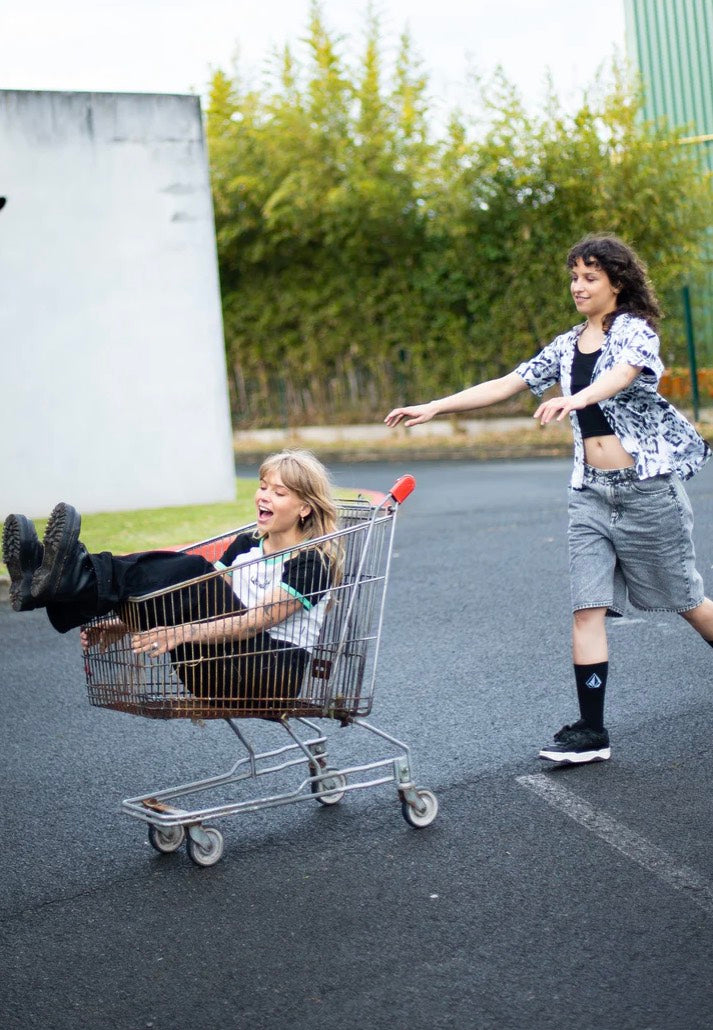 Volcom - Fa Alix Black White - Shirt | Women-Image