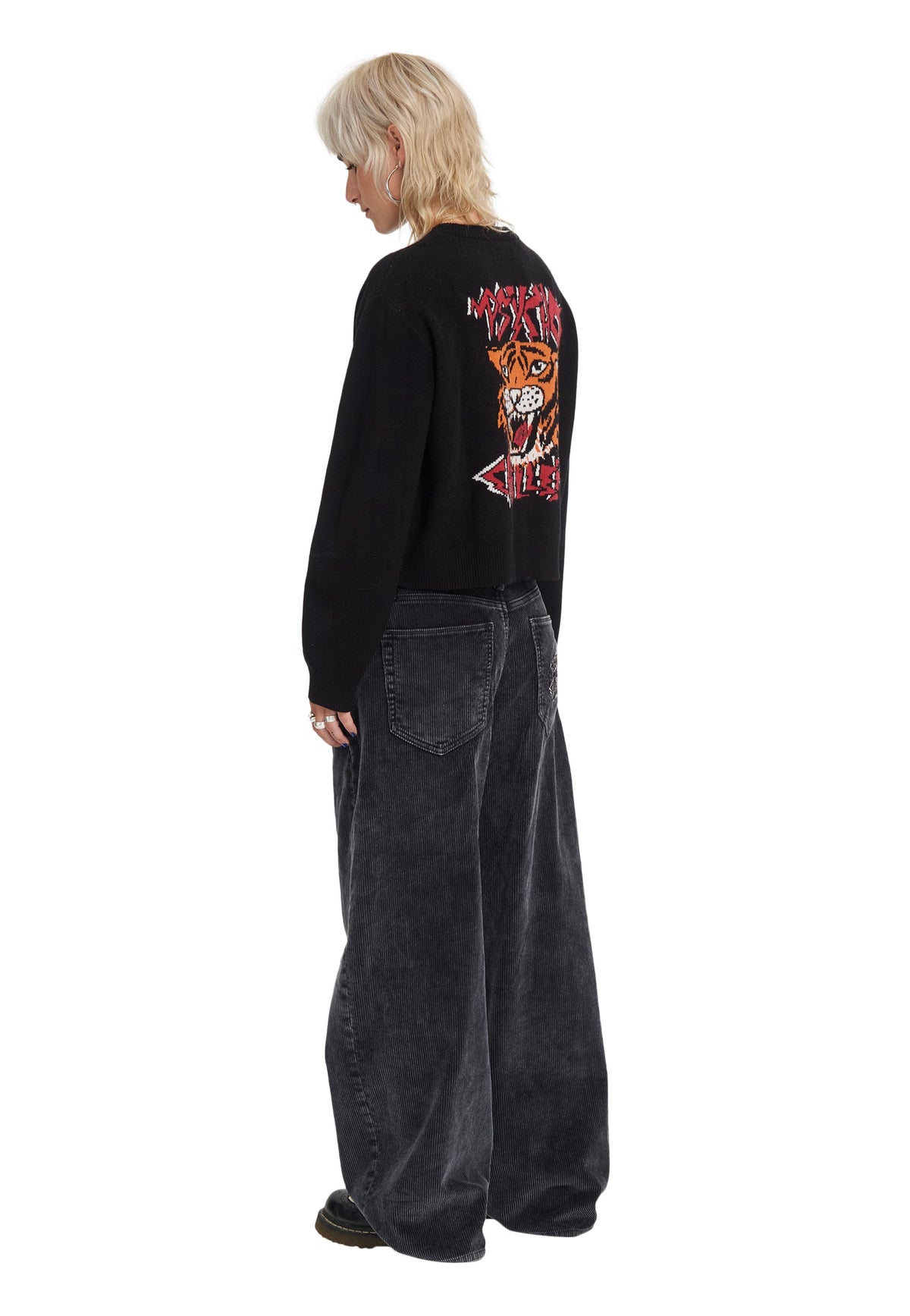 Volcom FA Ozzy Black Cardigan | Women-Image