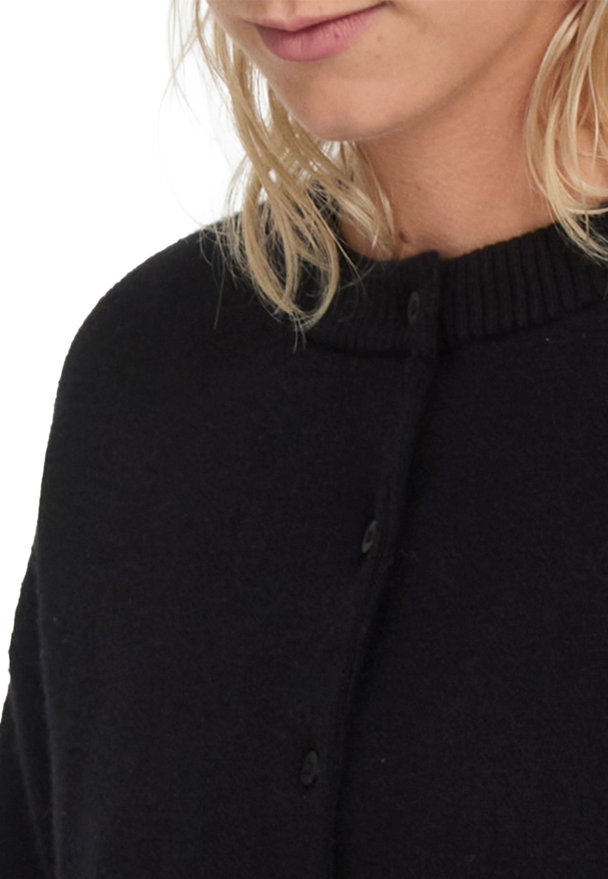 Volcom FA Ozzy Black Cardigan | Women-Image