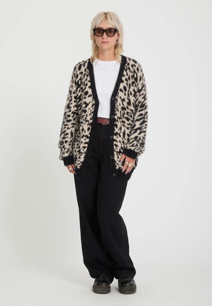 Volcom Tigardi Animal Print Cardigan | Women-Image
