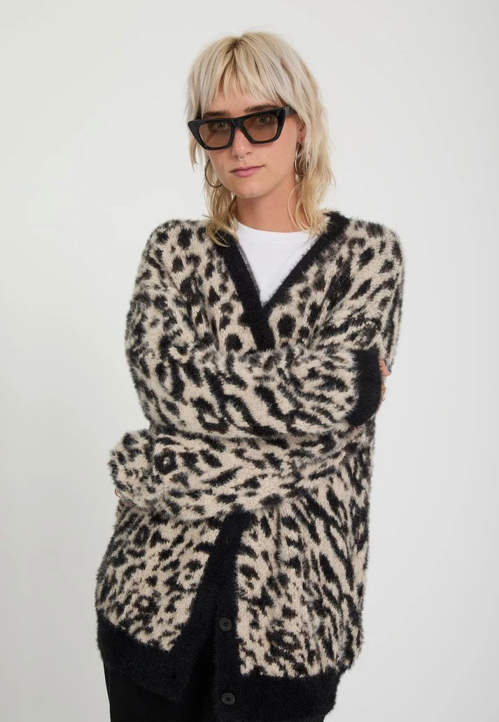 Volcom Tigardi Animal Print Cardigan | Women-Image