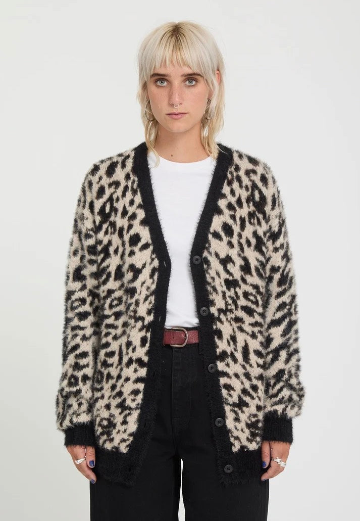 Volcom Tigardi Animal Print Cardigan | Women-Image