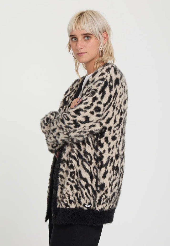 Volcom Tigardi Animal Print Cardigan | Women-Image