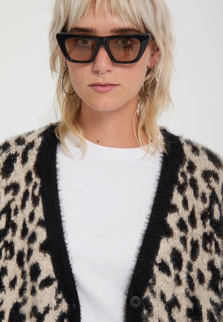 Volcom Tigardi Animal Print Cardigan | Women-Image