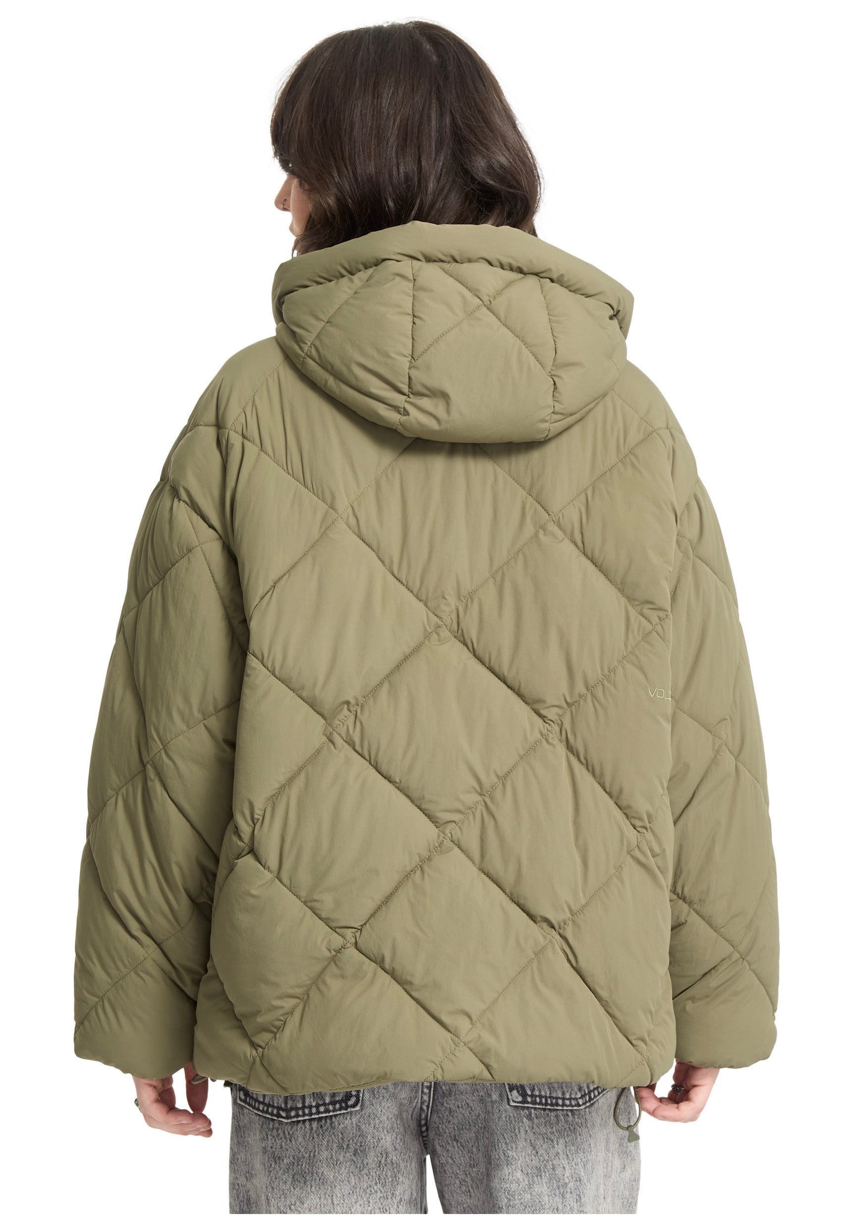 Volcom - Out Of Boxy Puff Wintermoss - Jacket | Women-Image