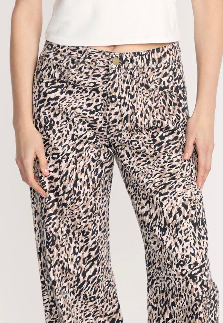 Volcom - Stoned BF Lowrise Animal Print - Pants | Women-Image