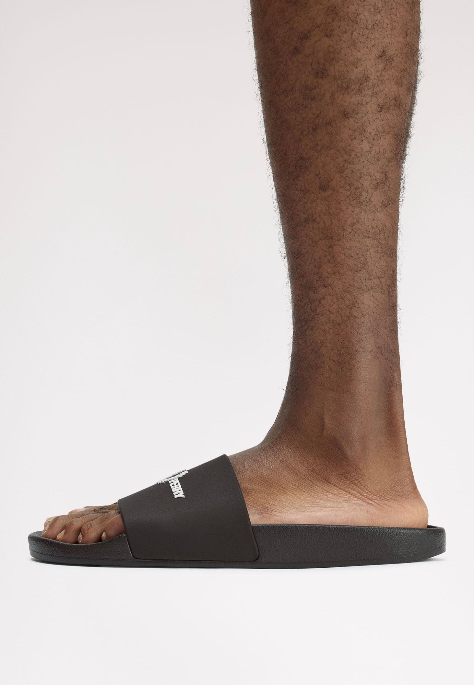 Fred Perry - Branded Black - Slides | Men-Image