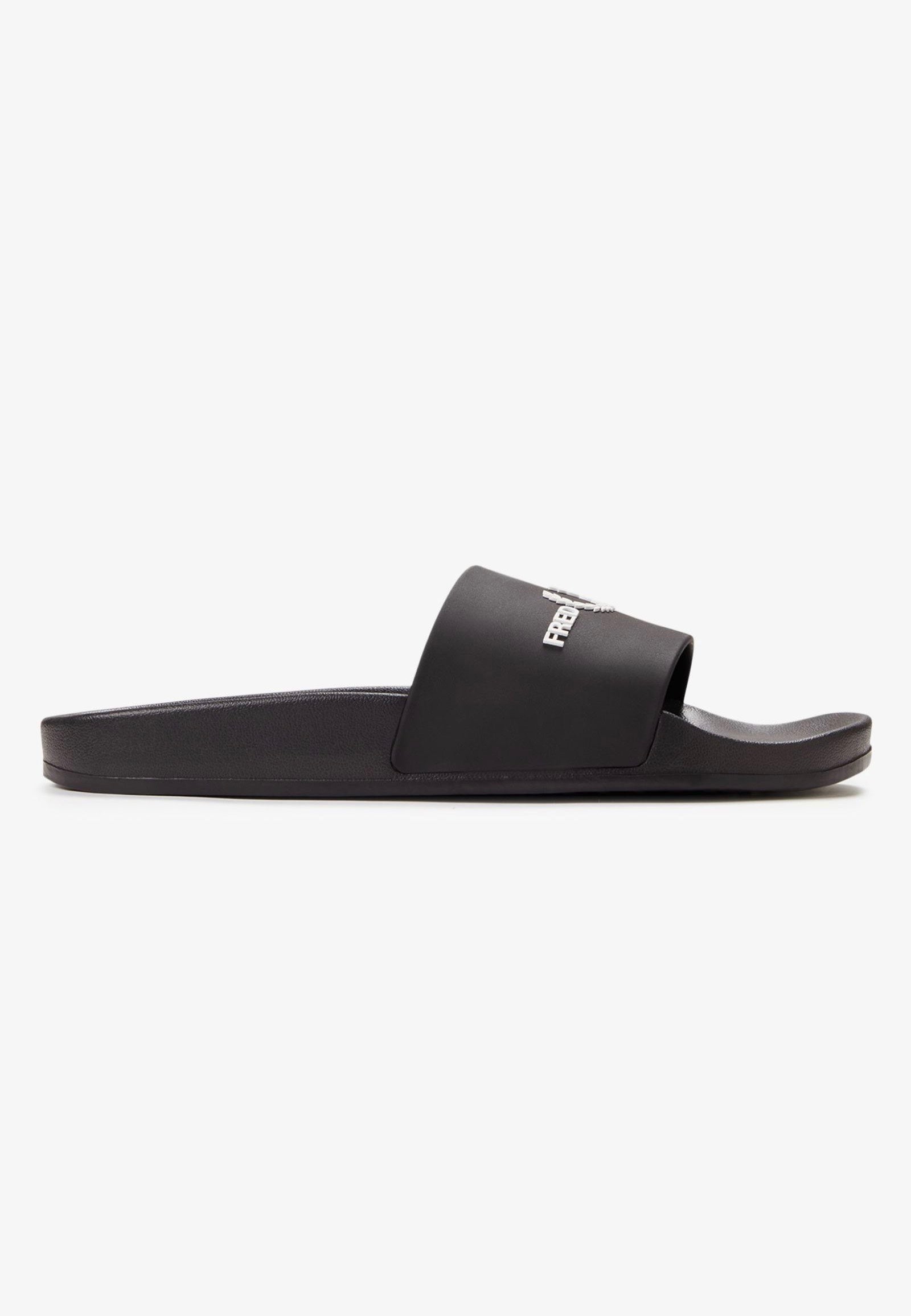 Fred Perry - Branded Black - Slides | Men-Image