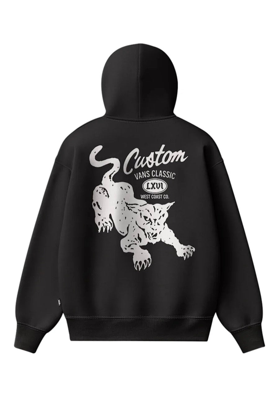 Vans Custom Cat Black Hoodie | Men-Image