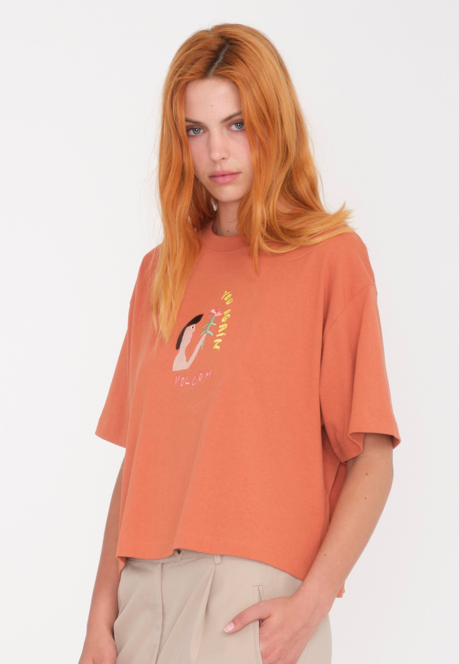 Volcom - Arthur Longo Rosewood - T-Shirt | Women-Image