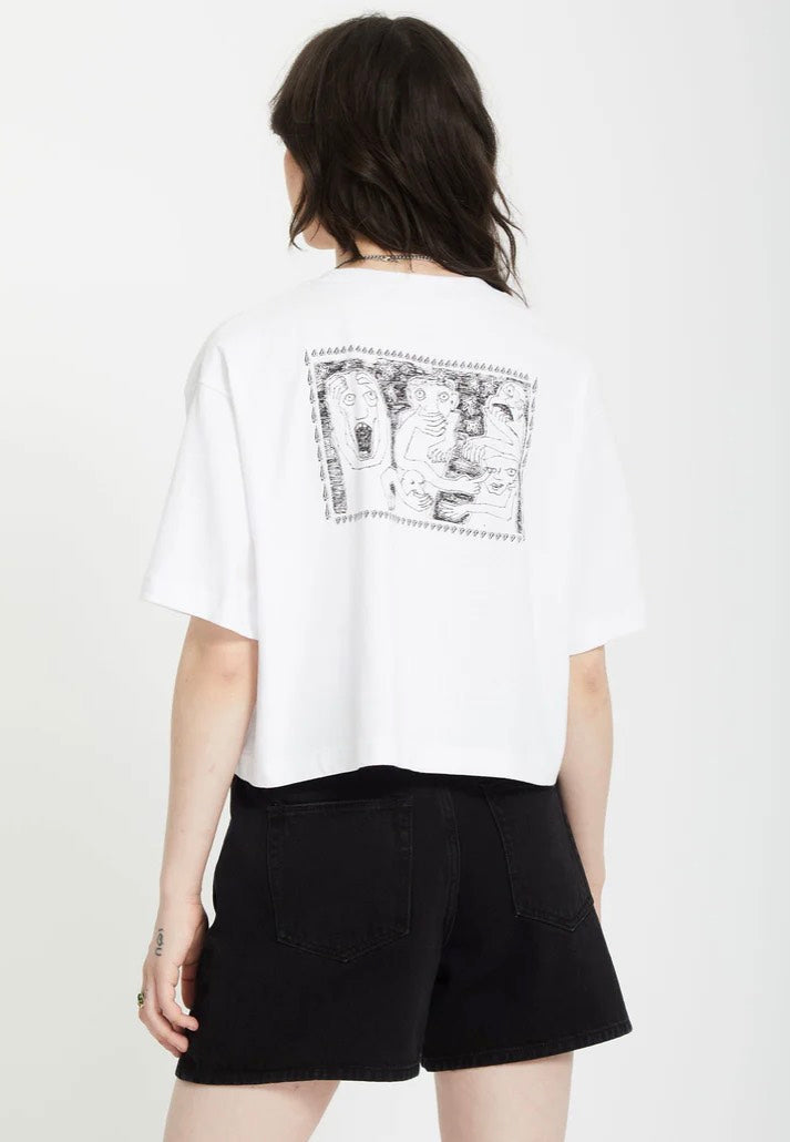 Volcom - Drumstone White - T-Shirt | Women-Image