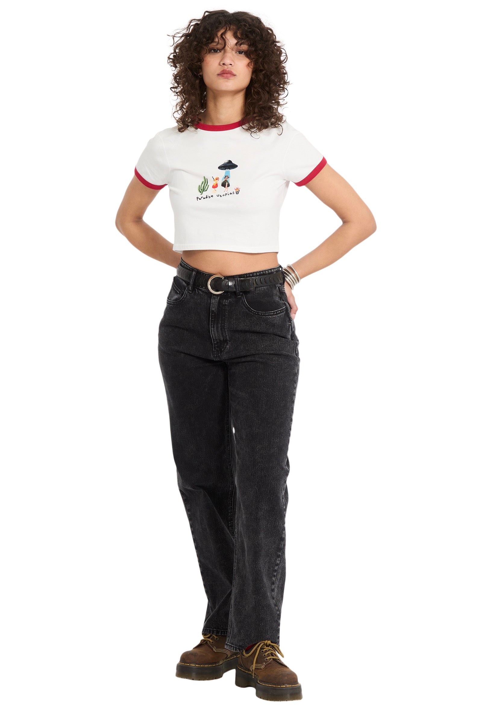 Volcom - FA Mickey Mason Off White - T-Shirt | Women-Image