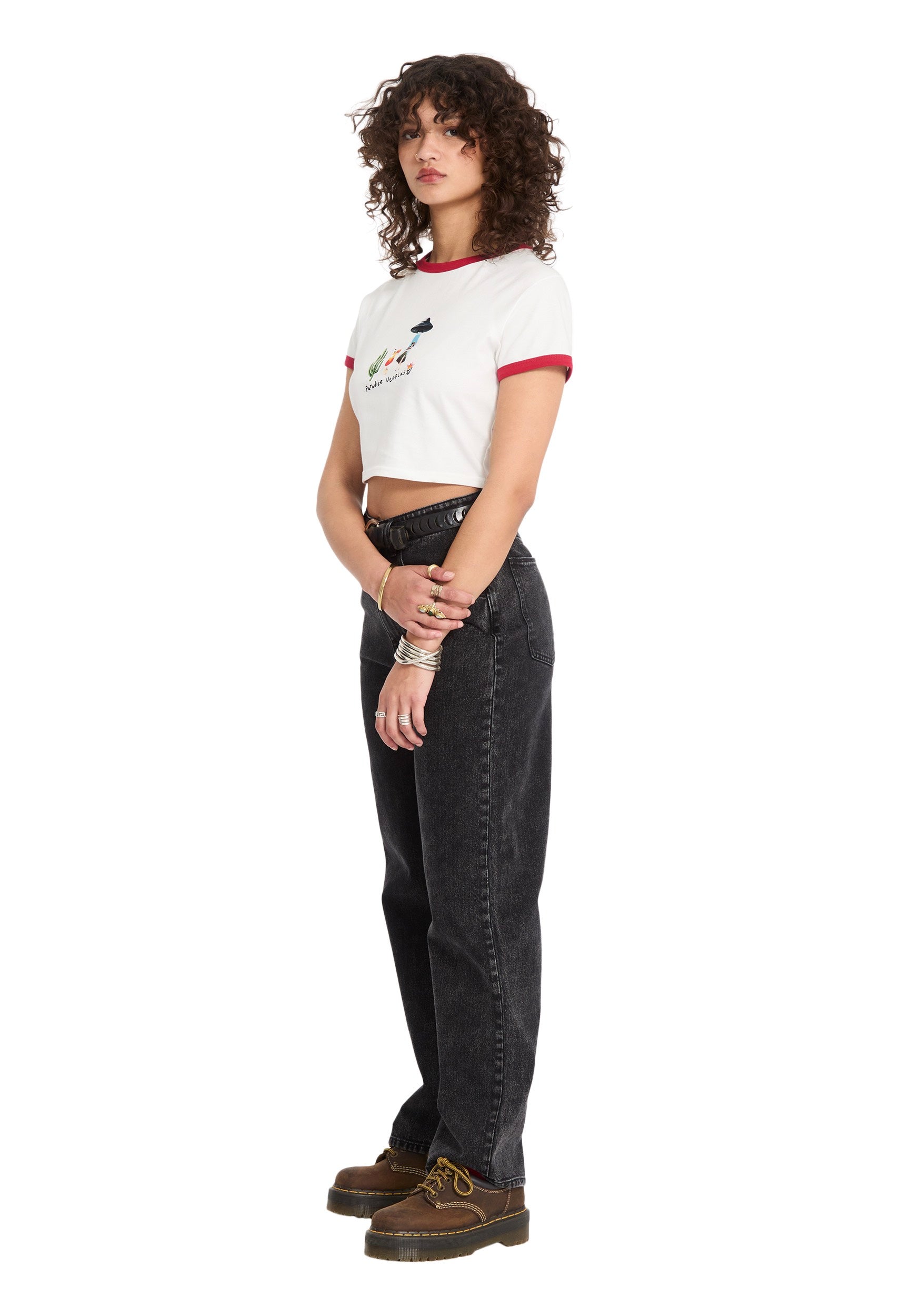 Volcom - FA Mickey Mason Off White - T-Shirt | Women-Image