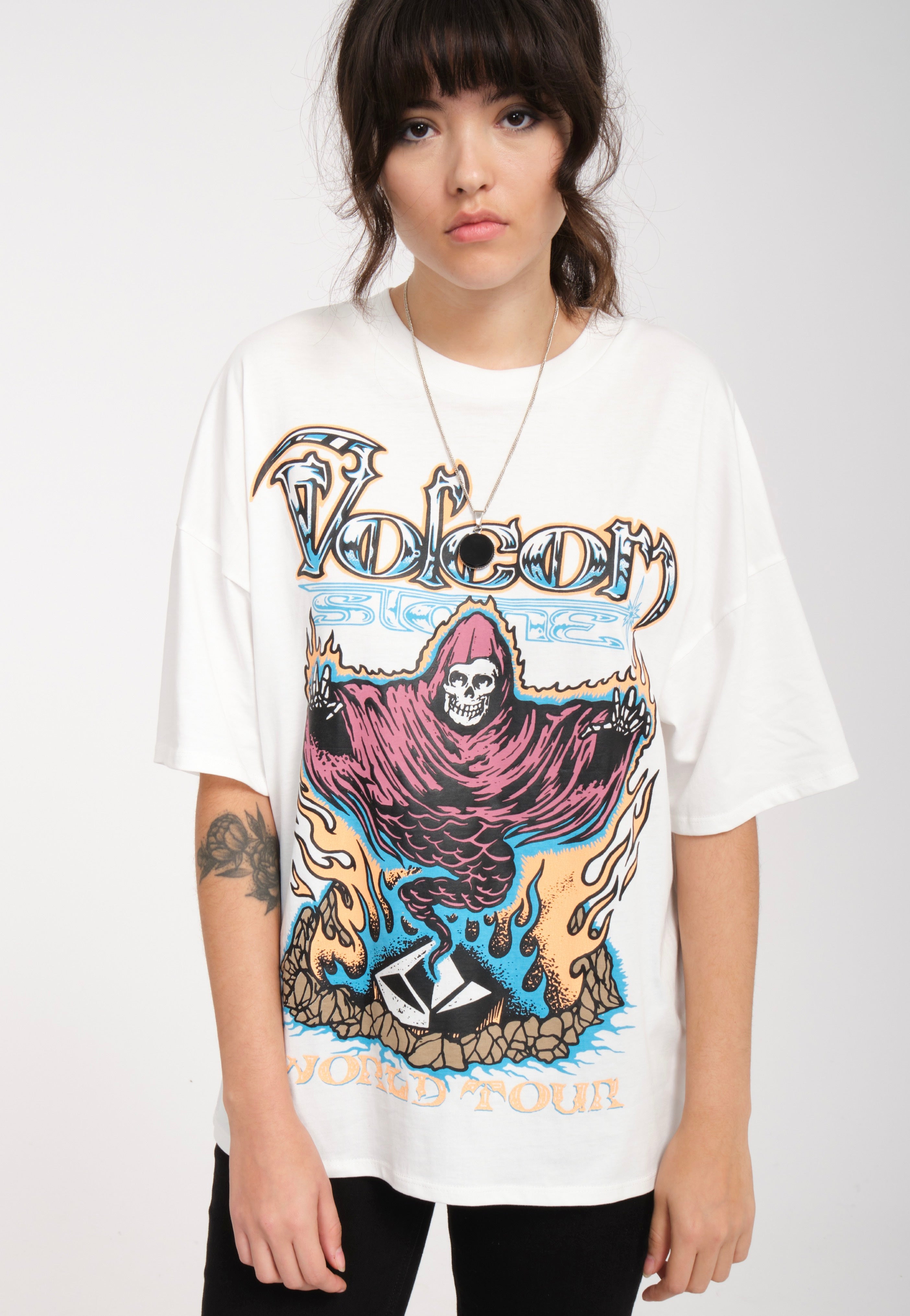 Volcom - Voltrip Star White - T-Shirt | Impericon
