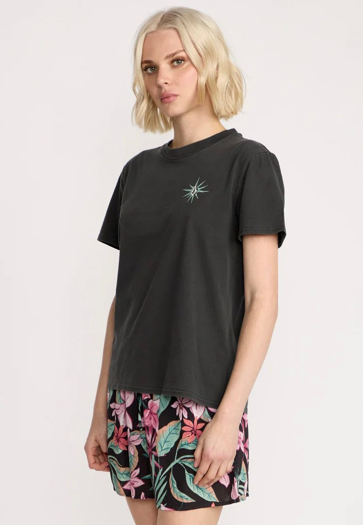 Volcom - Lock It Up Vintage Black - T-Shirt | Women-Image