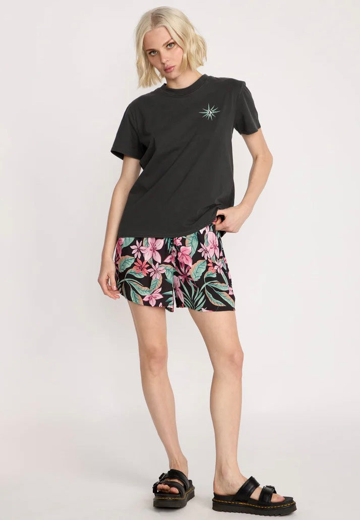 Volcom - Lock It Up Vintage Black - T-Shirt | Women-Image