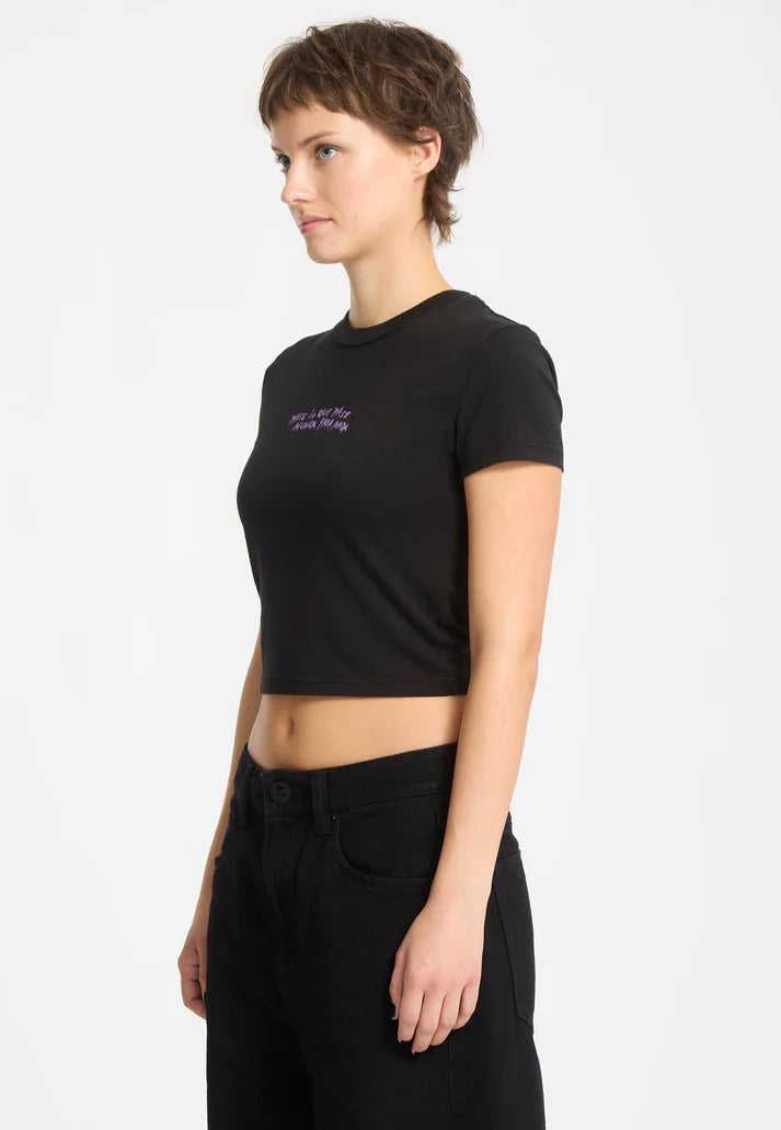 Volcom - Moove On Black - Top | Women-Image