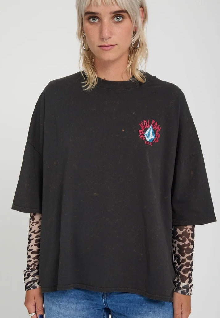 Volcom - Voltrip Vintage Black - T-Shirt | Women-Image