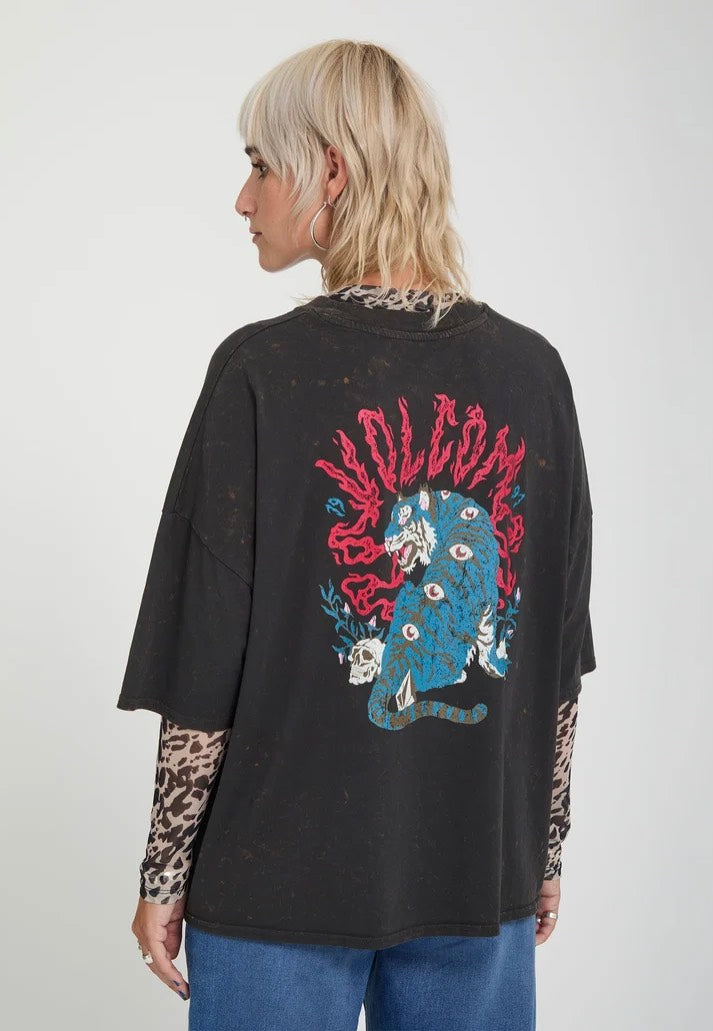 Volcom - Voltrip Vintage Black - T-Shirt | Women-Image