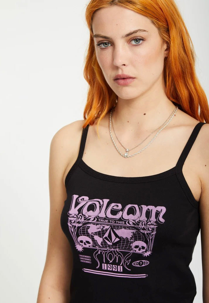 Volcom - 1991 Strappy Black - Tank | Women-Image