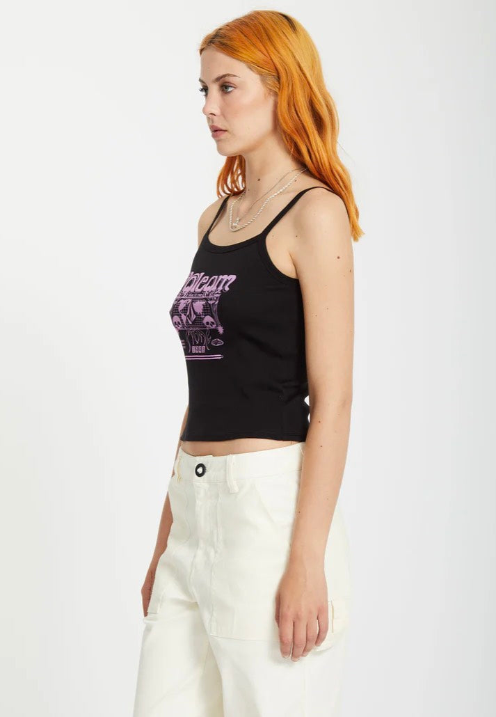 Volcom - 1991 Strappy Black - Tank | Women-Image