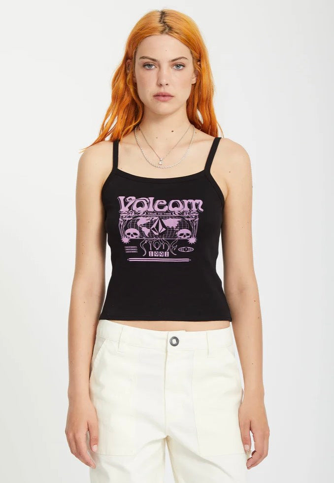 Volcom - 1991 Strappy Black - Tank | Women-Image