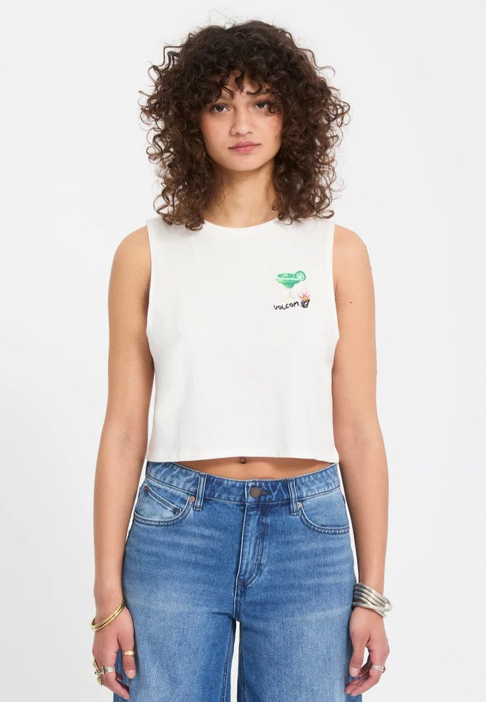 Volcom - FA Mickey Mason Off White - Tank | Women-Image