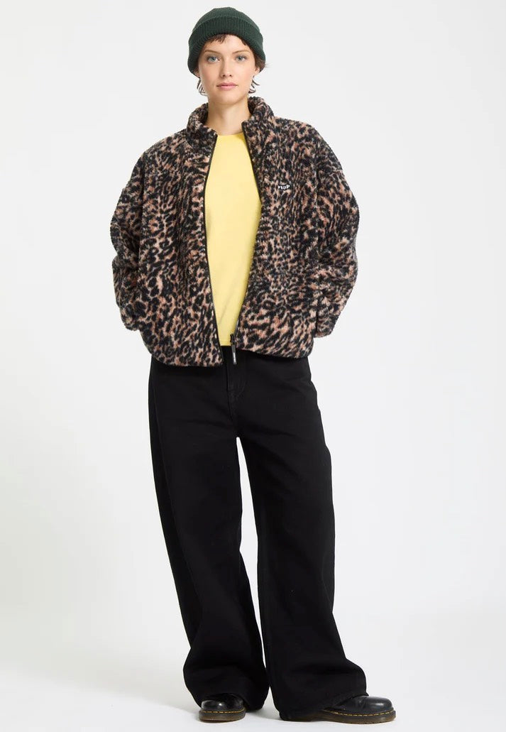 Volcom - Wylding Out Sherpa Animal Print - Jacket | Women-Image