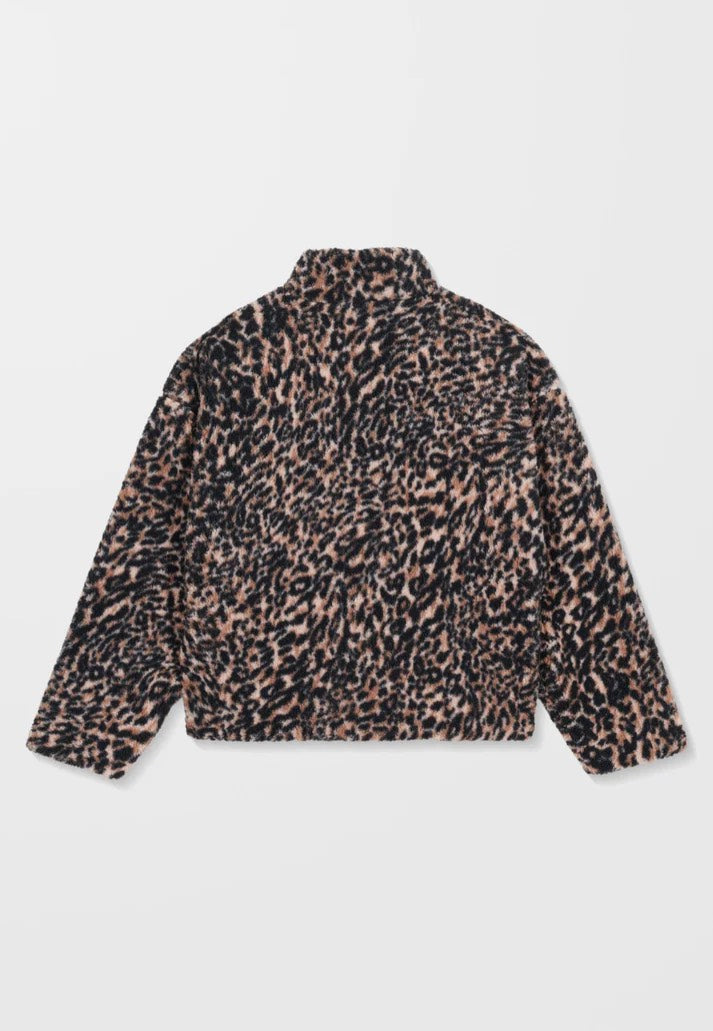 Volcom - Wylding Out Sherpa Animal Print - Jacket | Women-Image