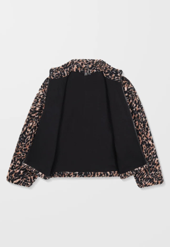 Volcom - Wylding Out Sherpa Animal Print - Jacket | Women-Image