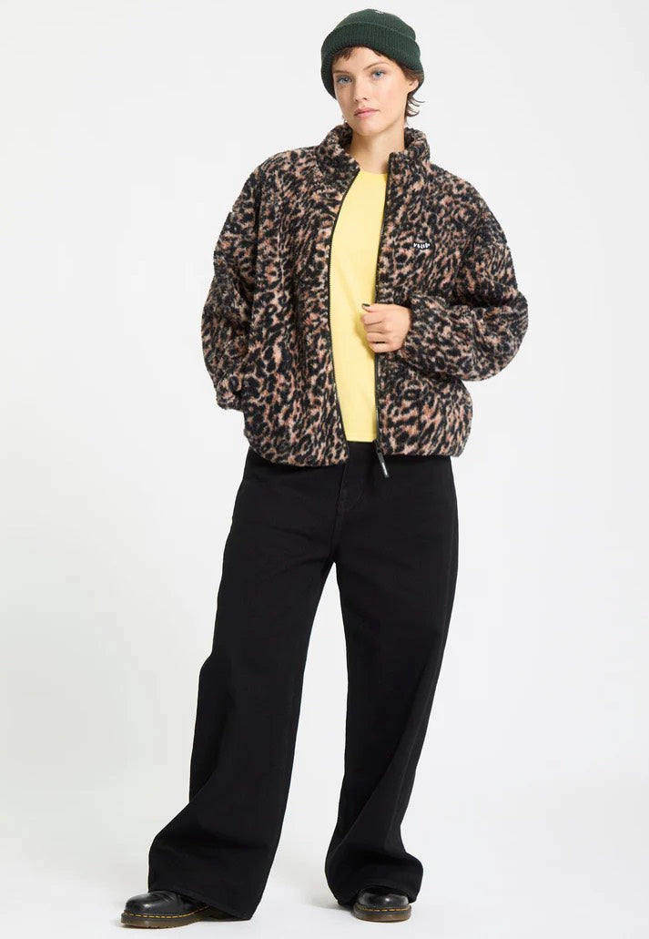 Volcom - Wylding Out Sherpa Animal Print - Jacket | Women-Image