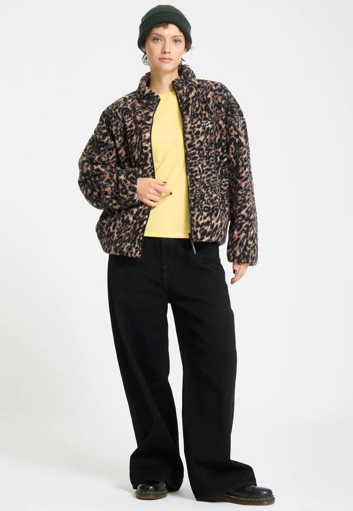 Volcom - Wylding Out Sherpa Animal Print - Jacket | Women-Image