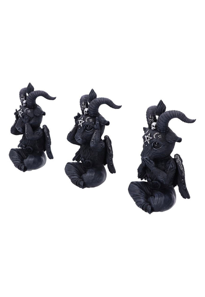 Nemesis Now - Three Wise Baphoboo - Figure | Neutral-Image