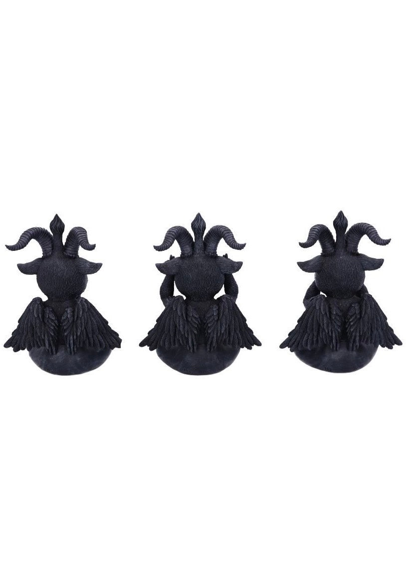 Nemesis Now - Three Wise Baphoboo - Figure | Neutral-Image