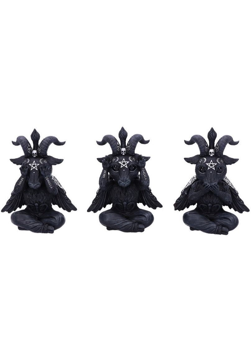 Nemesis Now - Three Wise Baphoboo - Figure | Neutral-Image