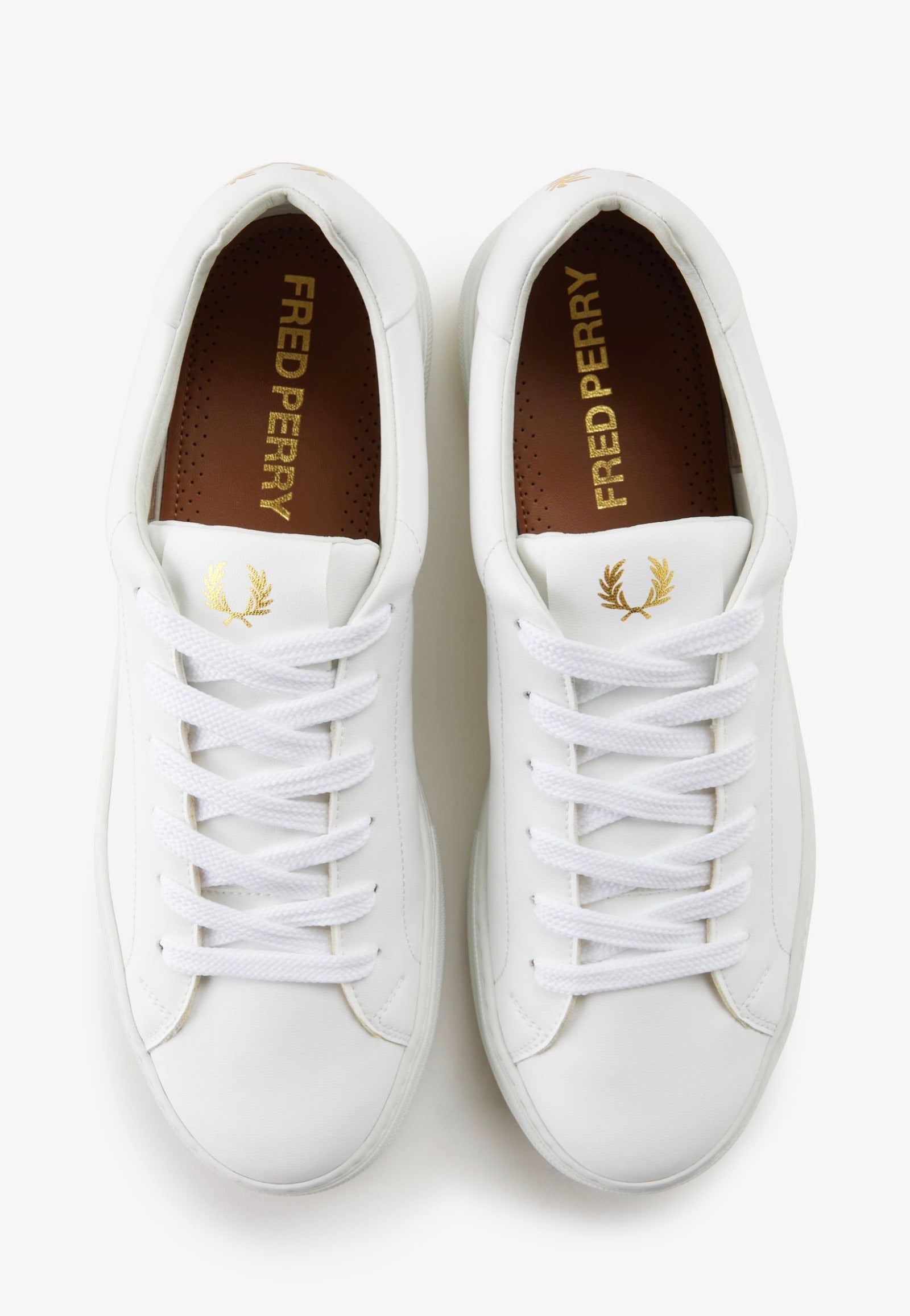 Fred Perry - B80 Vegan White - Shoes | Neutral-Image