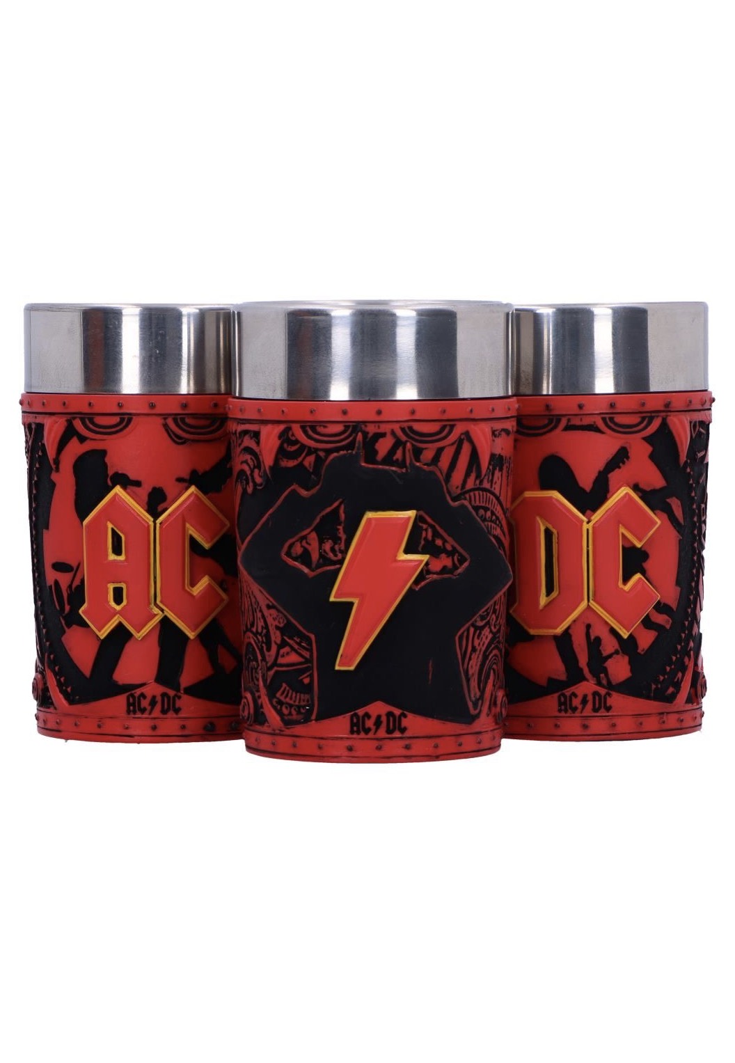 AC/DC - Logo Shot - Glass Set | Neutral-Image