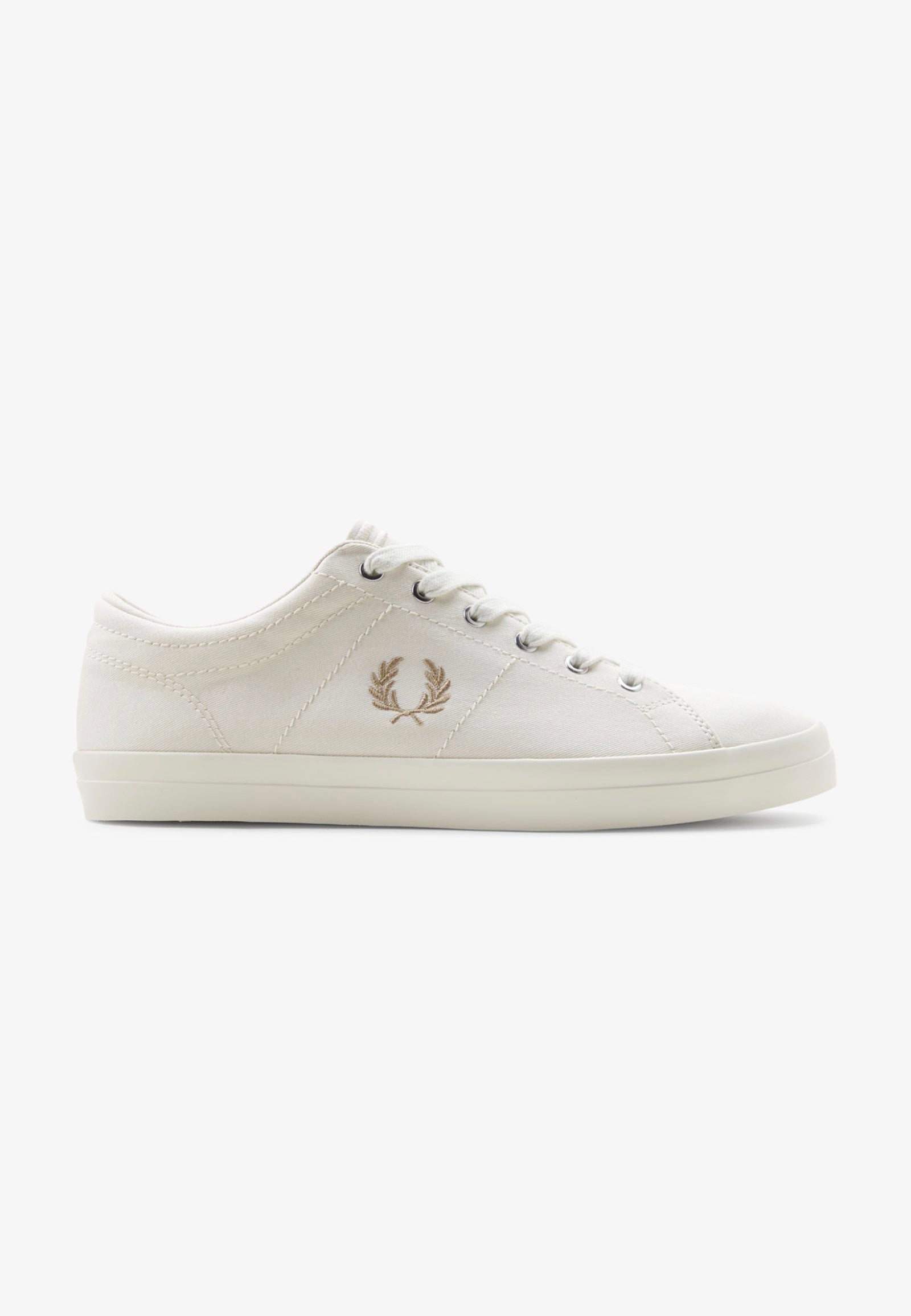 Fred Perry - Baseline Twill Ecru/Warm Stone - Shoes | Women-Image