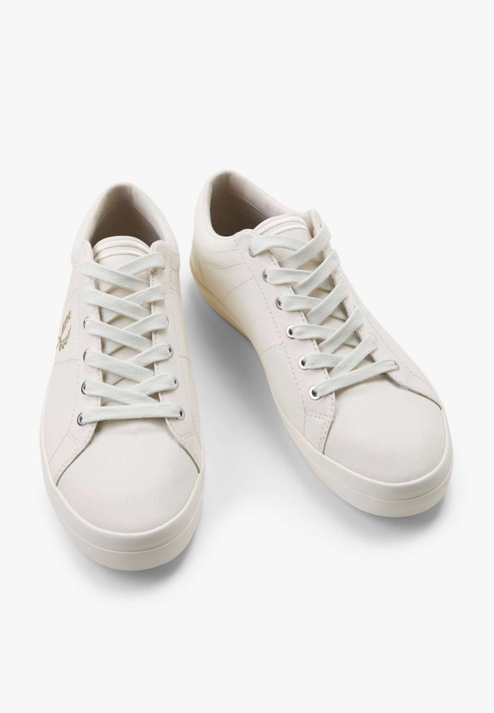 Fred Perry - Baseline Twill Ecru/Warm Stone - Shoes | Women-Image