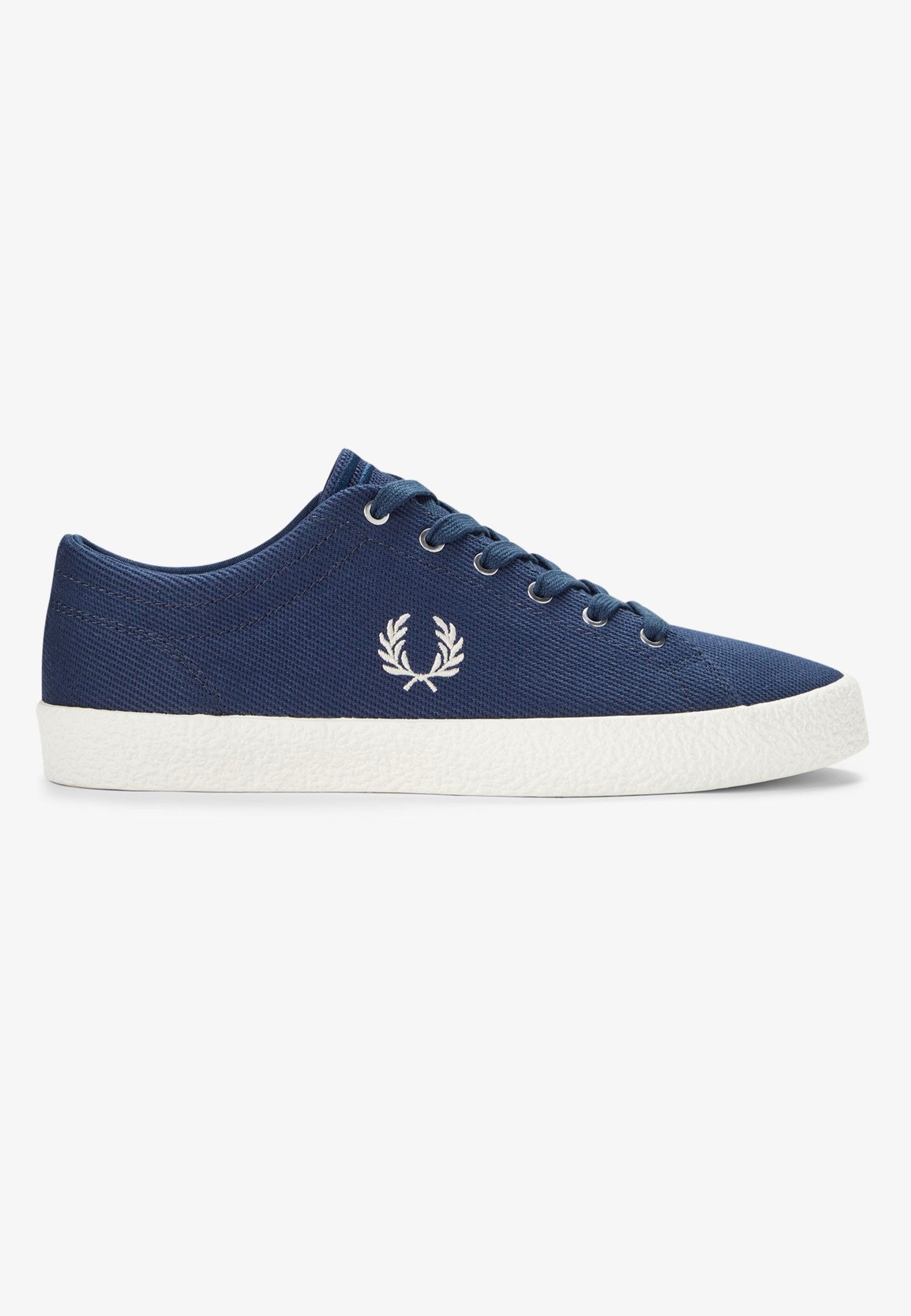 Fred Perry - Baseline Heavy Twill Tennis Blue - Shoes | Men-Image