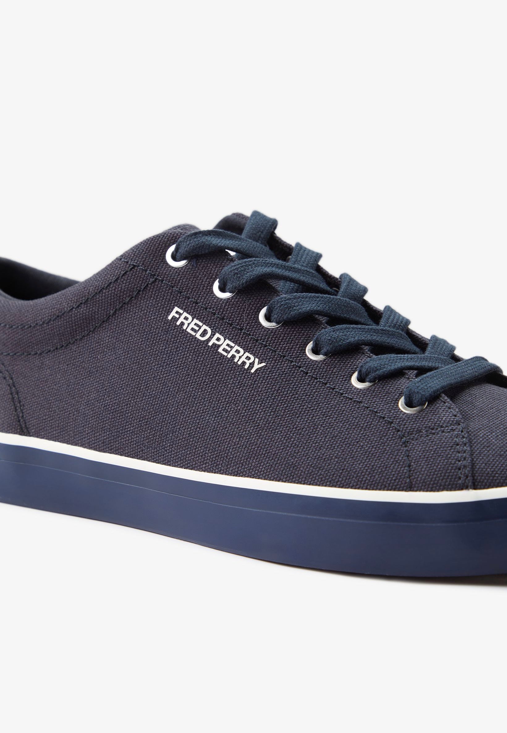 Fred Perry - Baseline Canvas Navy - Shoes | Neutral-Image