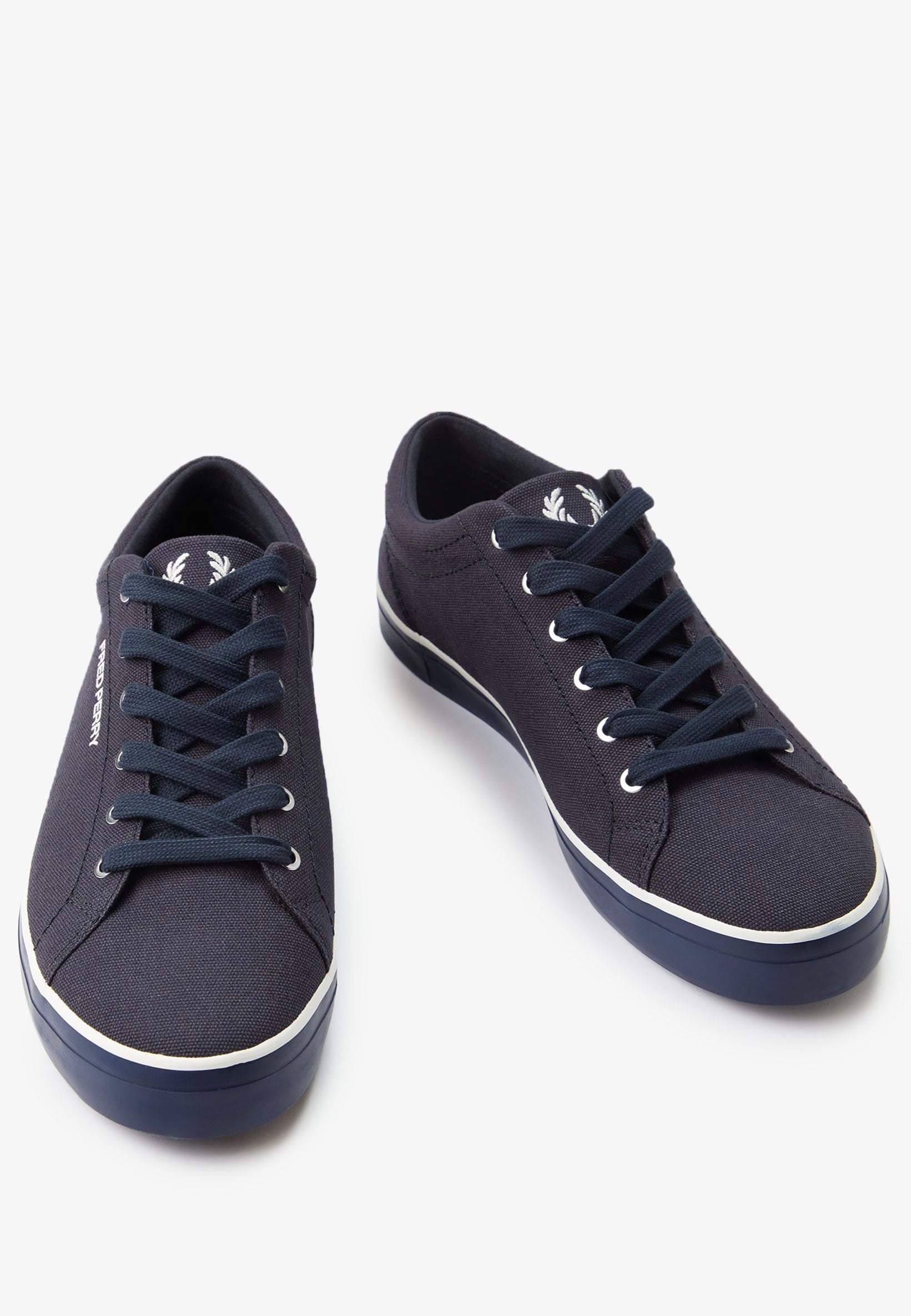 Fred Perry - Baseline Canvas Navy - Shoes | Neutral-Image