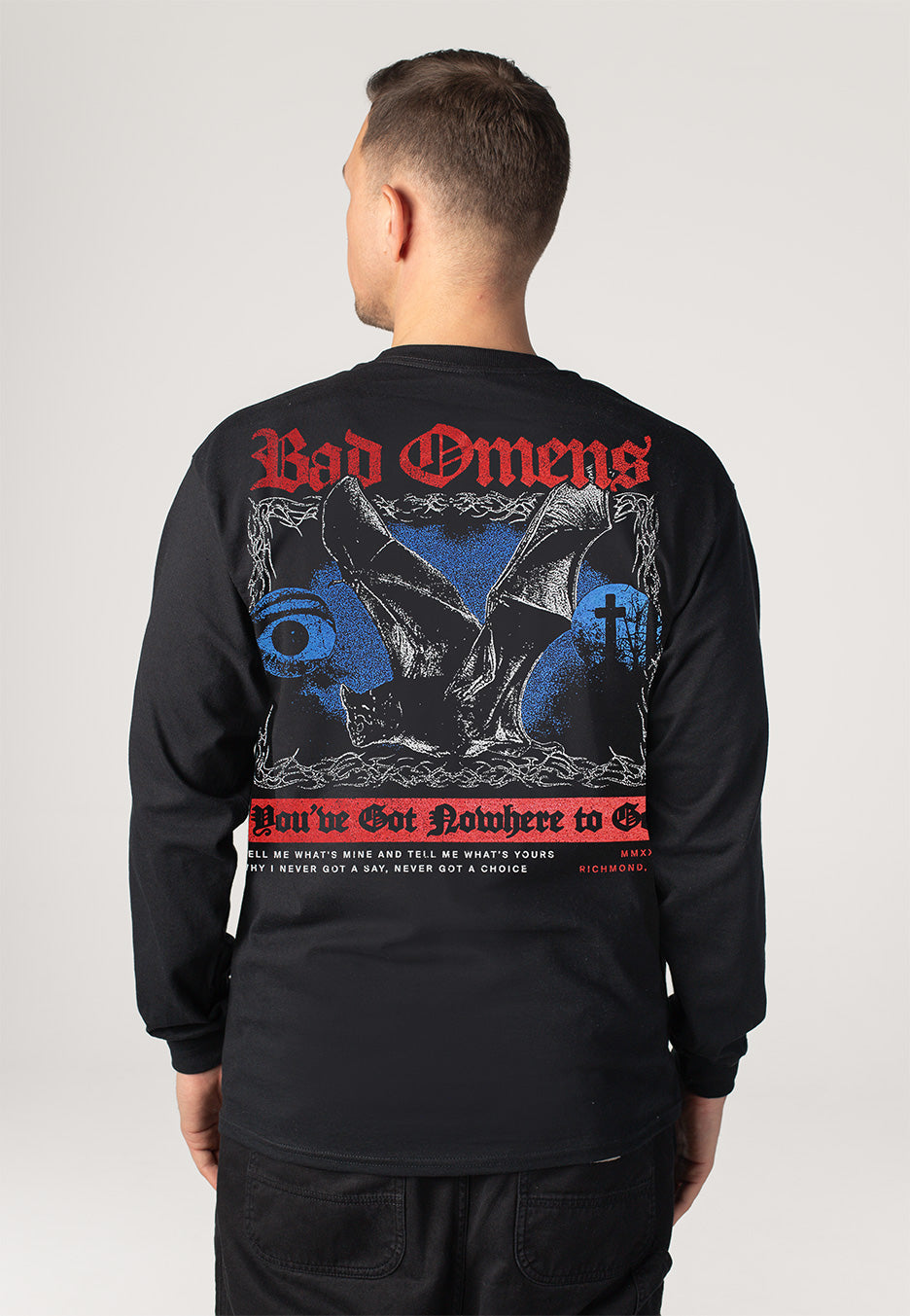 Bad Omens Bat Pitkähihainen t-paita | Men-Image