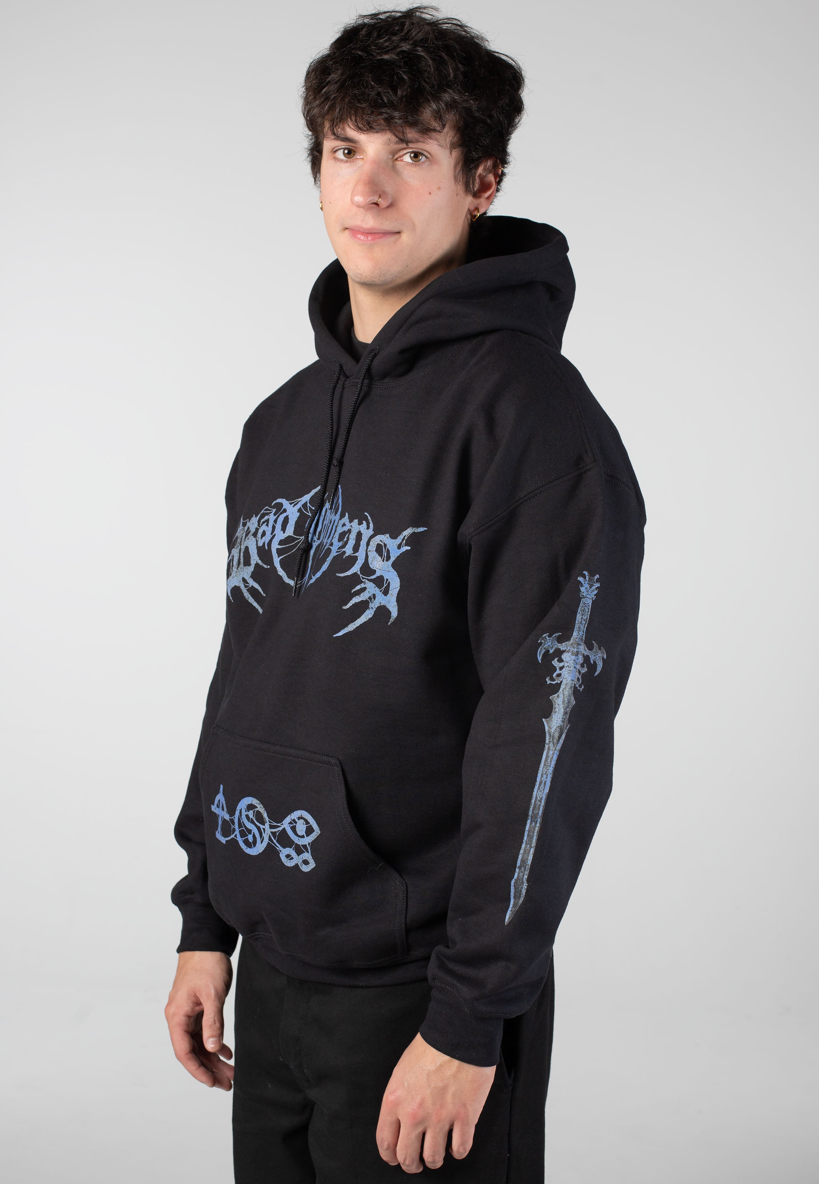 Bad Omens - Black Metal Logo - Hoodie | Men-Image